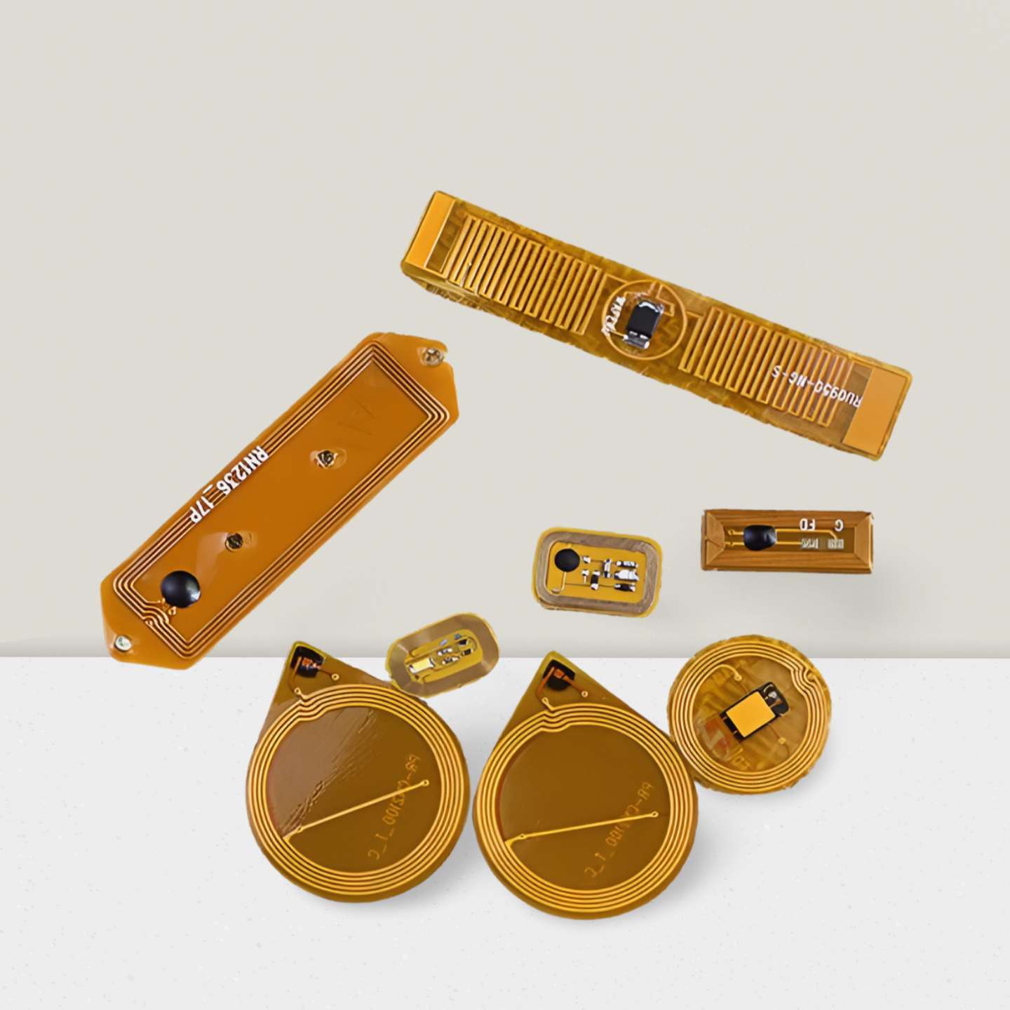 Polyimide Copper UHF RFID inlay